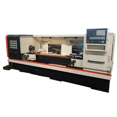 Roller shaft milling end face punching machine tool